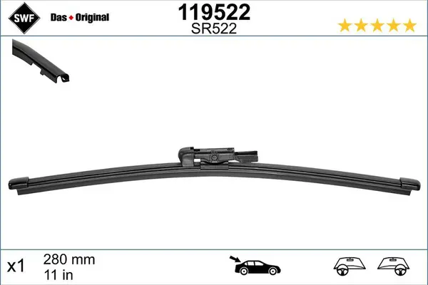 lamela stergator SWF 119522