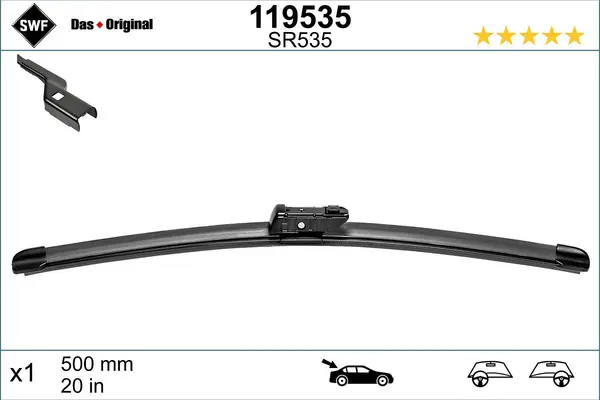 lamela stergator SWF DAS ORIGINAL REAR 119535