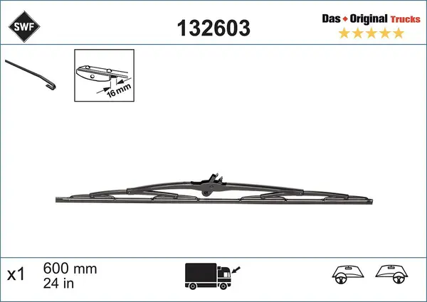 lamela stergator SWF DAS ORIGINAL TRUCKS 132603
