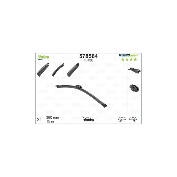 Lamela stergator VALEO 578564
