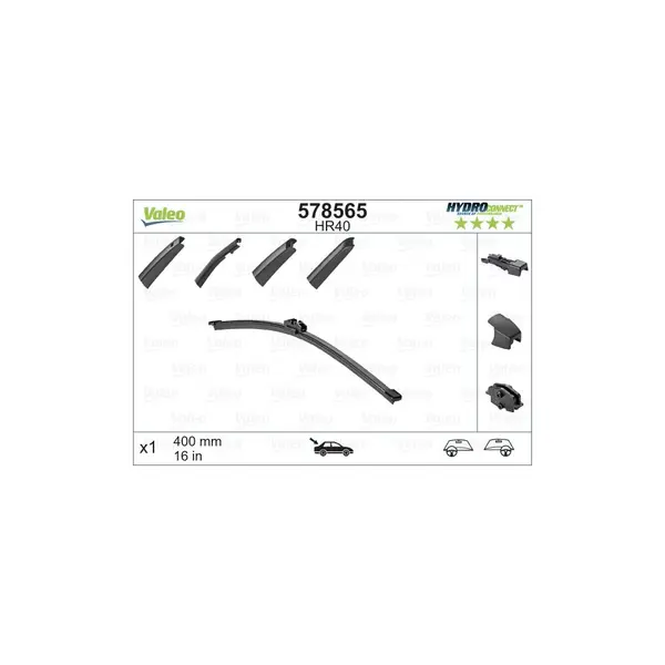 Lamela stergator VALEO 578565