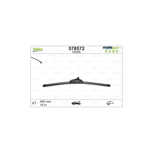 Lamela stergator VALEO 578572