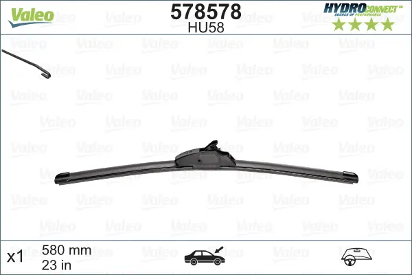 Lamela stergator VALEO 578578