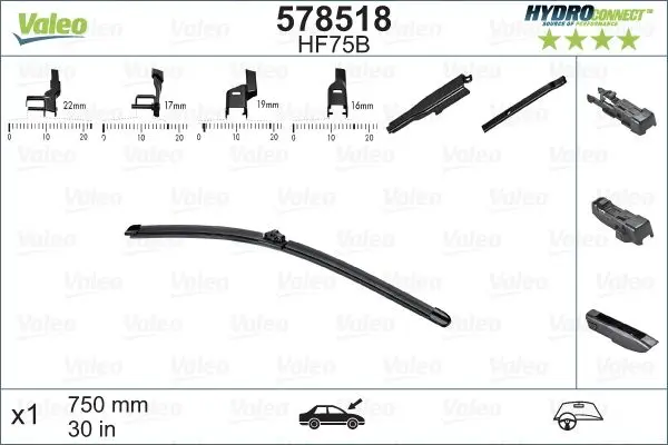 lamela stergator VALEO HYDROCONNECT 578518