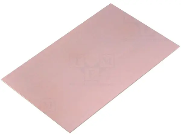 Laminat FR4 1mm L: 160mm W: 100mm Acoperire: cupru