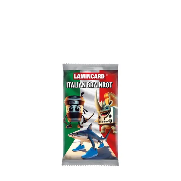 Lamincard italian brainrot 5 cartonase