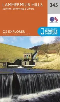 Lammermuir Hills. September 2015 ed, Sheet Map/Ordnance Survey