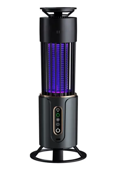 Lampa anti tantari 3 temporizatoare captare tantari iluminare USB 1200mAh