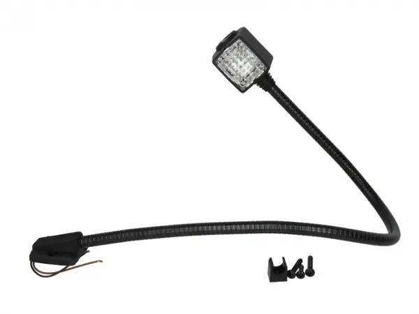 Lampa citire, abajur transparent 12V 5W
