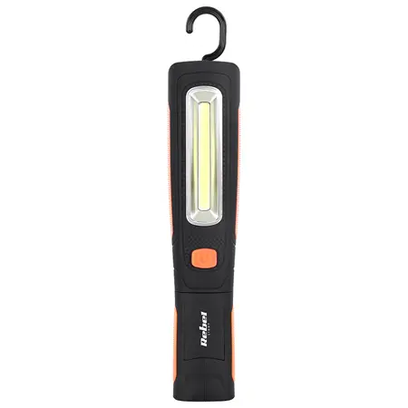 Lampă de atelier LED reîncărcabilă USB-C, 220 lm + 60 lm, Rebel URZ0918-1