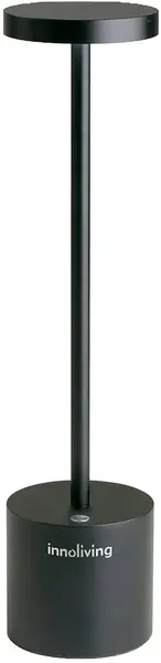 Lampă de birou cu LED Innoliving - Сu baterie reîncărcabilă, 1.3W, neagră