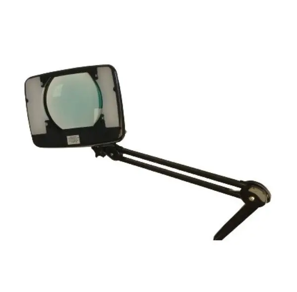 Lampa de birou cu lupa 5 dioptrii 190X157mm si iluminare 60 led-uri culoare negra