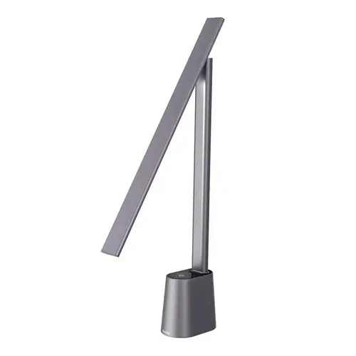 Lampa de birou rabatabila LED Baseus Smart Eye DGZG-0G, 5 W, 2200 mAh, 3 Moduri Luminozitate, Lumina Auto-Adaptabila (Gri)