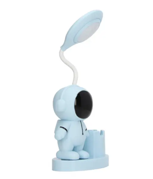 Lampa de birou RDC136 LED forma astronaut USB suport creioane si ascutitoare
