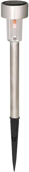 Lampă de grădină Rabalux - Solar 8366, LED, IP44, 0.1W, 1.2V, inox