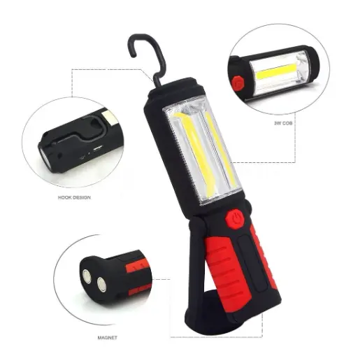 Lampa de lucru 3w COB LED cu prindere magnetica