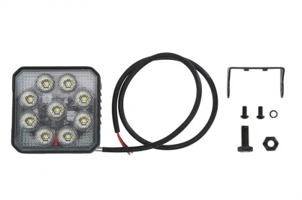 Lampa de lucru (LED, 12 24V, 31W, 3000lm, numar elemente LED: 9, lungime: 800mm, inaltime: 101mm, latime: 114mm, adancime: 45mm, cu senzor termic; lumina dispersata; puterea luminii in functie de temp