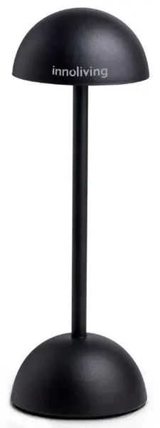 Lampă de masă LED Innoliving - Cu baterie reîncărcabilă, 1W, negru