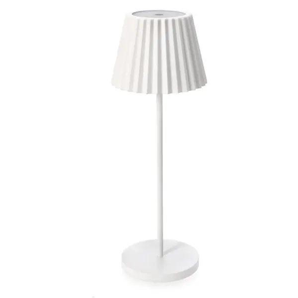 Lampa de masa portabila ARTIKA - Alb