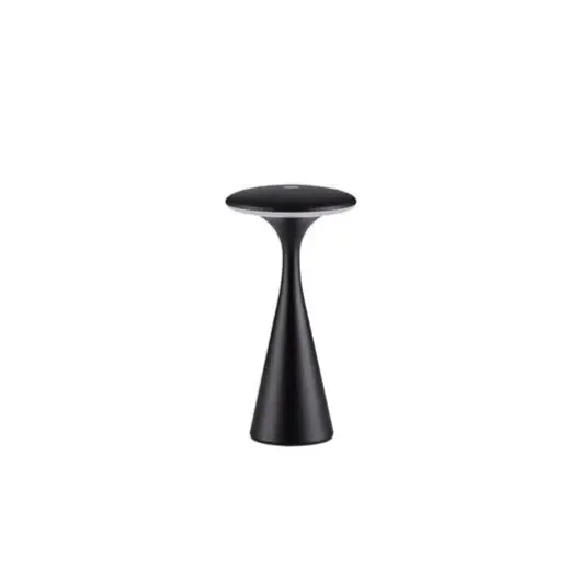 Lampa de masa portabila GRIGIO - Negru