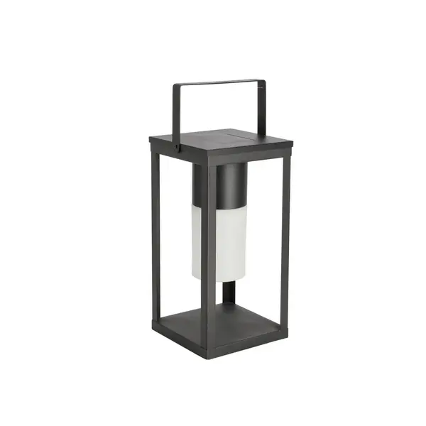 Lampa de masa portabila SOLAR SQUARE - Negru