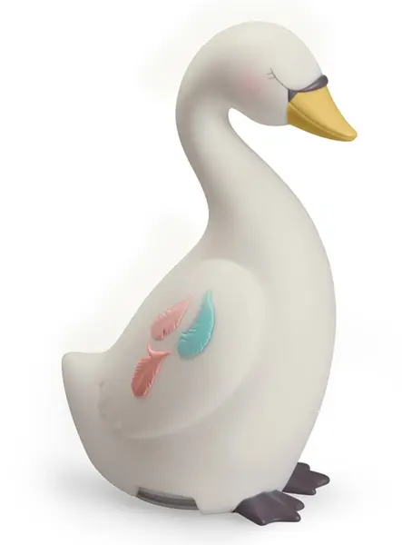Lampă de noapte Moulin Roty - Lebădă mare, cu USB