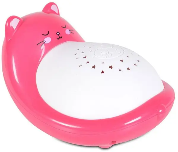 Lampa de noapte pentru copii Raya Toys - Pisică, roz