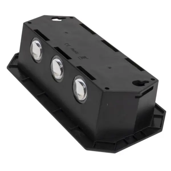 Lampa de Perete, 2 Culori de Lumina, Incarcare Solara, 6 LED-uri