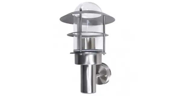Lampa de perete din otel inoxidabil fara senzor de miscare