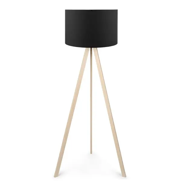 Lampa de podea PWL-1060, Natural, D38x140 cm