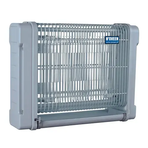 Lampa electrica anti-insecte Noveen IKN12, 2x UV, 12 W, 4000 V (Gri)
