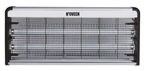 Lampa electrica anti-insecte Noveen IKN240 Economic, 2 x UV, 40 W, 3000 V (Negru/Argintiu)