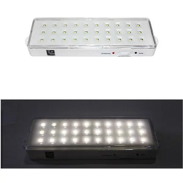 Lampa emergenta nepermanent 19-914/N, 30 LED, 180 lm, autonomie 7 ore Adeleq 19-914/N