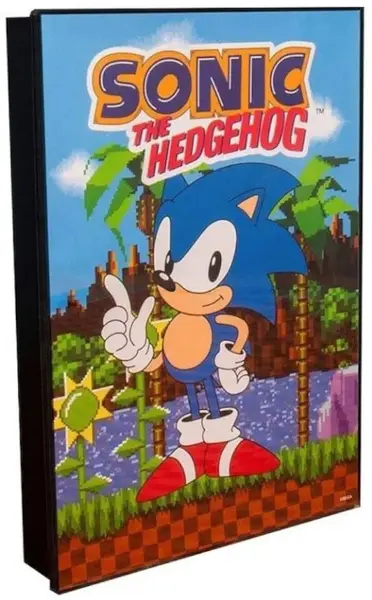 Lampă Fizz Creations Games: Sonic The Hedgehog - Sonic Poster