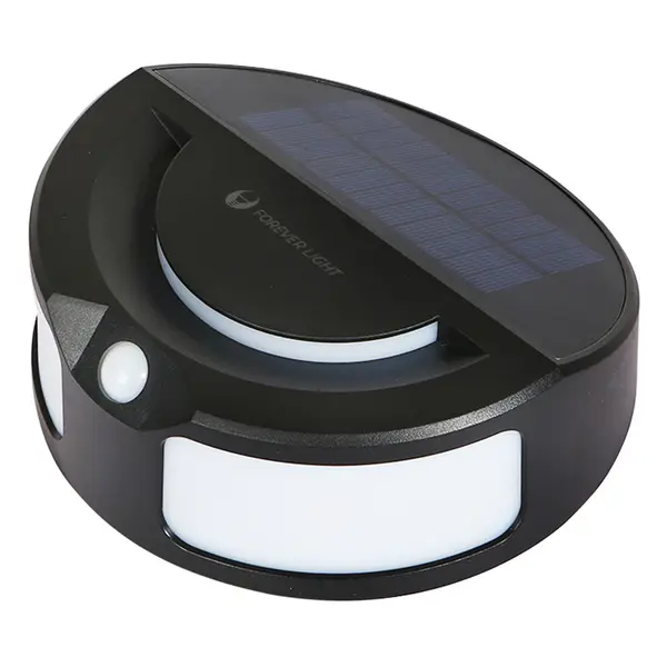 Lampa Forever light led 3000k cu incarcare solara si senzor de miscare 6W 300lm, RTV100364
