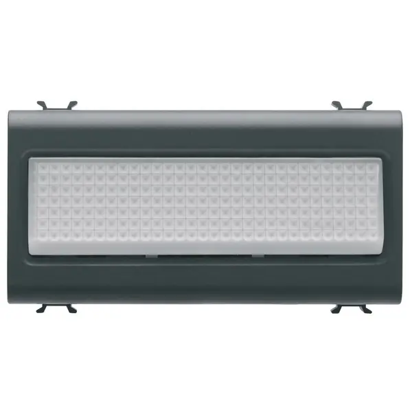 Lampa iluminat trepte 4M Gewiss Chorus GW12656, negru satin