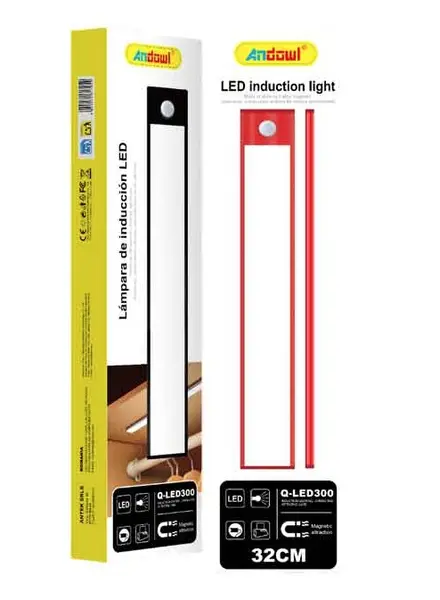 Lampa LED Andowl pentru dulap cu senzor de miscare Q LED300 si inductie