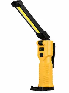 Lampa LED de lucru COBA CB W09 Pliabila 270 grade 3 moduri de Iluminare USB magnet carlig suspendare