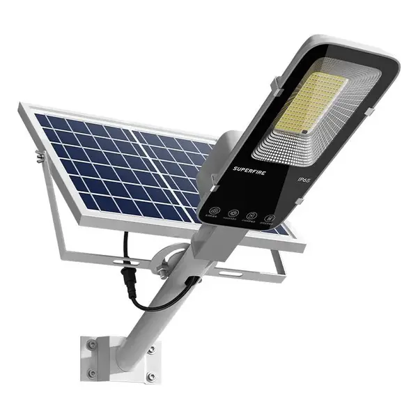 Lampa LED iluminat stradal 897W cu panou solar si acumulator FF5-E