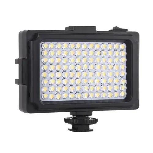 Lampa LED PU4096 Puluz pentru Camera Foto/Video, 806 Lumeni, Cu 2 Moduri de Lumina Alb/Portocaliu, Negru