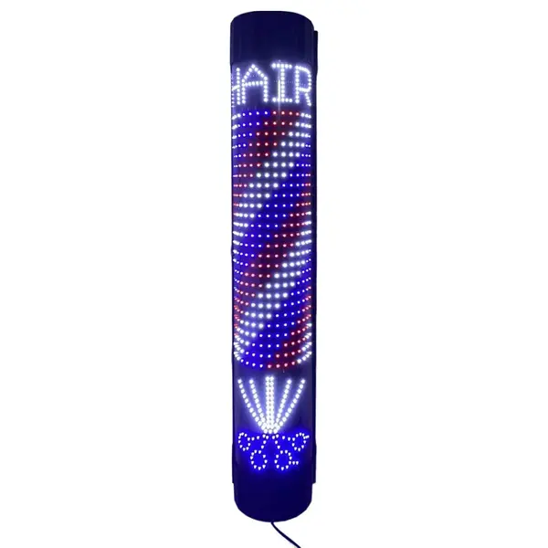 Lampa LED rotativa 90/120 cm, Reclama Luminoasa pentru Frizerie