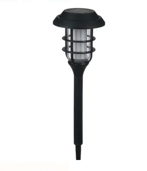 Lampa Led solara, Plastic, Negru, 43 cm