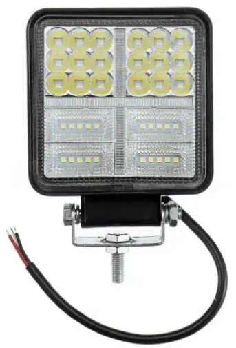 Lampa Led Stroboscopica Bicolor Alb si Galben 108W Proiector 12V / 24V