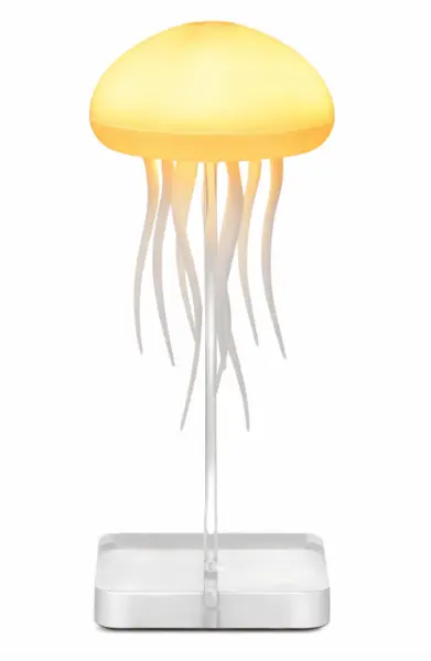 Lampa LED tip meduza RGB cu efect dinamic lumina ambientala schimbare culori reincarcabila