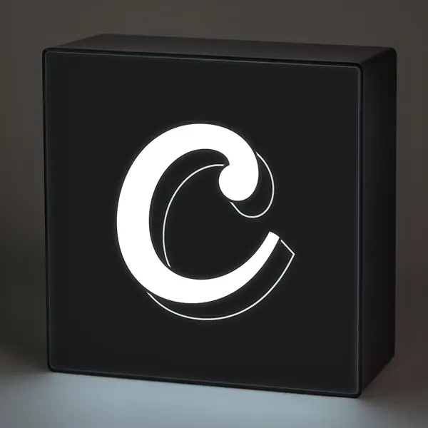Lampa - Litera C | Wild & Wolf
