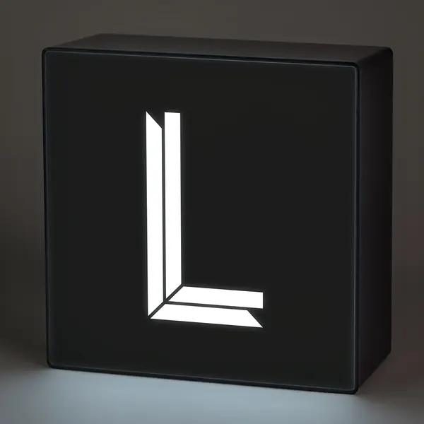 Lampa - Litera L | Wild & Wolf