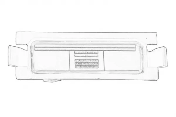 Lampa numar inmatriculare Dreapta potrivit HYUNDAI ACCENT IV, I30; KIA CEE D 12.06-