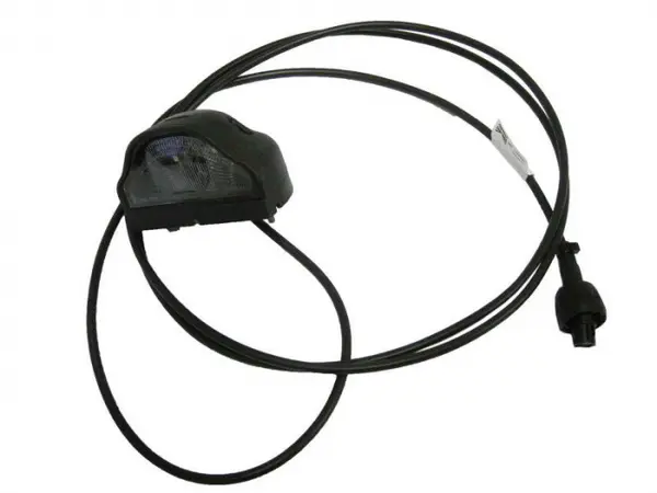 Lampa numar inmatriculare REGPOINT (culoare sticla: negru, lungime cablu: 2500mm)