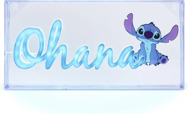 Lampă Paladone Disney: Lilo & Stitch - Neon Ohana