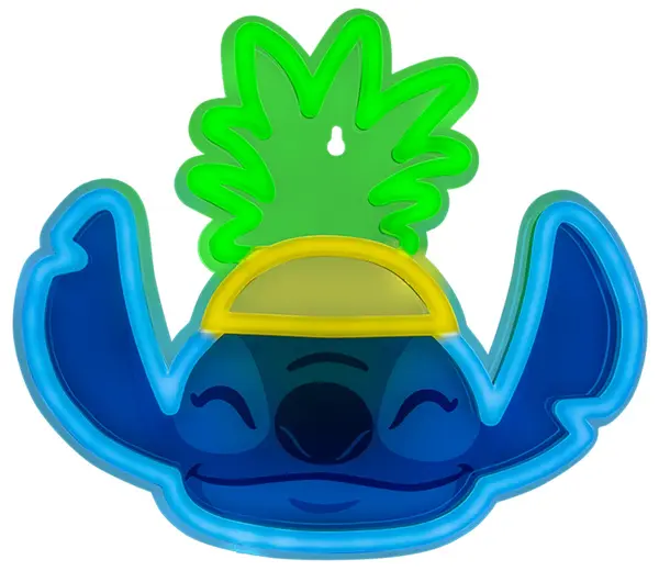Lampă Paladone Disney: Lilo & Stitch - Neon Stitch (Pineapple)